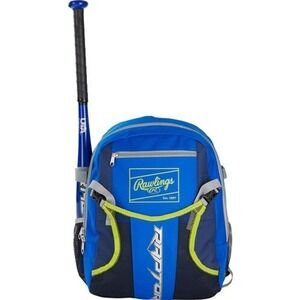 Rawlings Storm Backpack - Stylish Sports Gear Bag in Blue & Yellow
